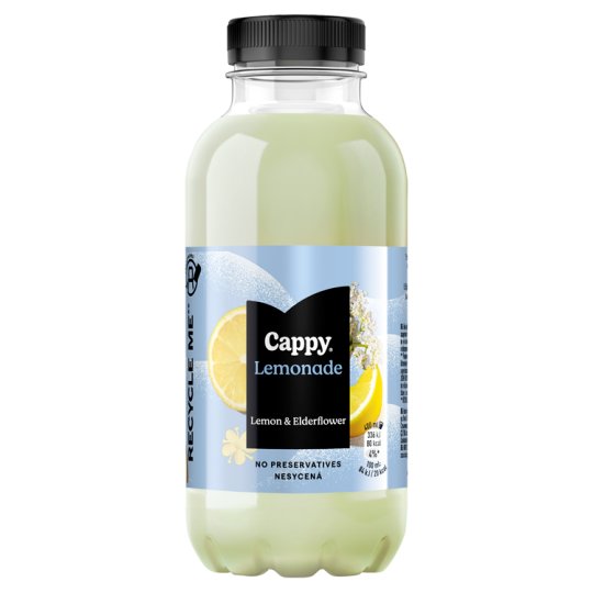 Cappy лимонада Lemon & Elderflower 400ml